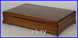 #877 Hand Crafted Fountain Pen Storage Custom Built Solid Mahogany Display Chest