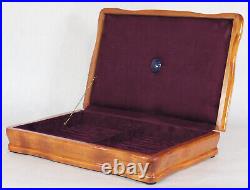 #879 Hand Crafted Fountain Pen Storage Custom Built Solid Mahogany Display Chest