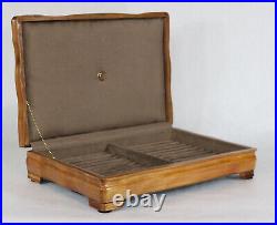 #882 Hand Crafted Fountain Pen Storage Custom Built Maple Wood Display Chest