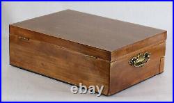#902 Hand Crafted Fountain Pen Storage Custom Built Solid Mahogany Display Chest