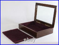 #924 Hand Crafted Fountain Pen Storage/display Case, Custom Built Interior