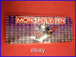 ACME MONOPOLY Archived Fountain Roller Ball Pen NEW in Box Tin Case 1999