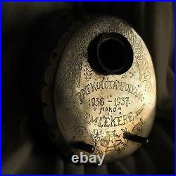 Antique 1936 Royal Horse Shoe Hungary Husar Calligraphy Ink Fountain Pen Inkwell