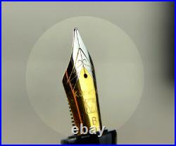 Arabic calligraphy B nib fountain pen with premium acrylic barrel Handmade