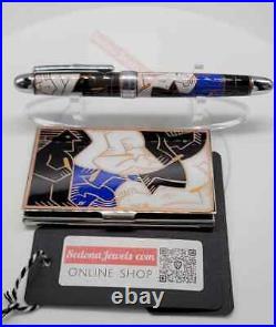 Archived ACME JERRY LEIBOWITZ'Writing Ladies' Fountain Pen Schmidt NIB +Case