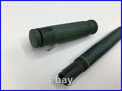 Bexley Ebonite XL Size Custom Handmade Ebonite Fountain Pen Kit Green Stripes