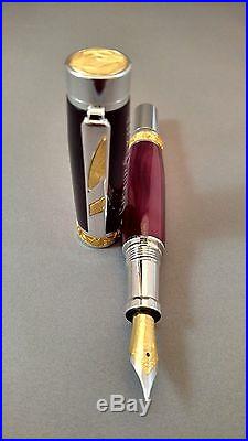 Cardenas-Brister Bordeaux Imperial Fountain Pen