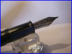 Celluloid checkerboard blue/gold fountain pen Stylo HandMade Penna Stilograf