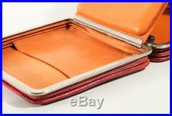 D. R. P 1930's expanding leather pouch / fits about 30 fountain pens 100 Pelikan