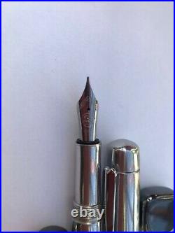 Executive style Fountain pen, hand made in Aluminium