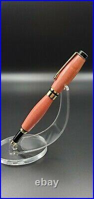 Fountain Pen Handmade With Pink-Ivory Exotic Wood