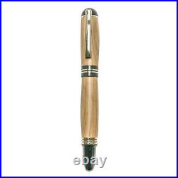 Fountain Pen, Handmade of Olive Wood, Praxis Design