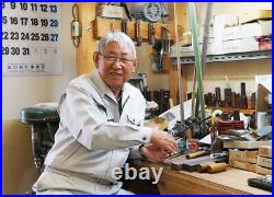 Fountain Pen Onishi Seisakusho Black Craftsman Handmade in Japan Nib F NEW