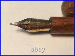 Fountain pen, hand made in Rosewood