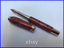 Fountain pen, hand made in Semi precious stone