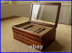Fountain pen tray that can hold 15 fountain pens Made in JAPAN NEW