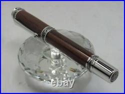 Gorgeous High Quality Handmade Large Majestic Rare Cocobolo Fountain Pen In C