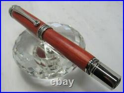 Gorgeous High Quality Handmade Large Majestic Redwood Fountain Pen