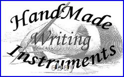 HandMade Writing Pen Ball Point Fountain Boxelder Burl Wood SEE VIDEO 1164a