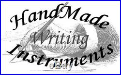 HandMade Writing Pen Fountain Wooden Pen Resin & Maple Burl Wood SEE VIDEO 872a