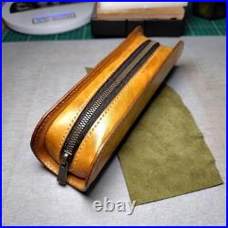 Handmade Cowhide Leather Pen Case