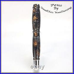 Handmade Exotic Mini Pine Cones & Resin Rollerball Or Fountain Pen ART 1392