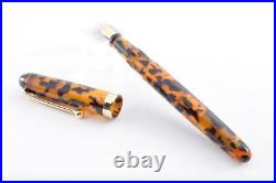 Handmade Fountain Pen Ballpoint Set Onishi Manufacturing Co. Ltd. Tortoiseshell
