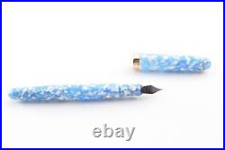Handmade Fountain Pen Onishi Manufacturing Co. Ltd. Azure