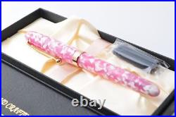 Handmade Fountain Pen Onishi Seisakusho Pink