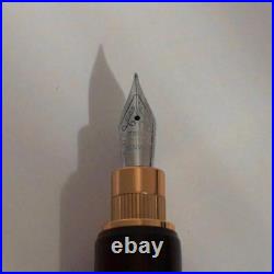 Handmade Fountain Pen Precious Wood Ebony M
