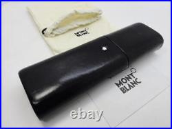 Handmade Hard-To-Find Gem Montblanc Florence Black Color Pen Pouch