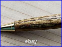 Handmade Mechanical Pen, Wooden Shaft, Bokote, Golden Sandalwood, 0.5mm #75c498