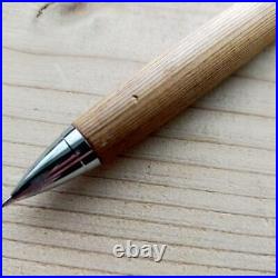 Handmade Mechanical Pencil Wooden Shaft Yakusugi 0.5mm #66df9f