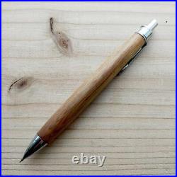 Handmade Mechanical Pencil Wooden Shaft Yakusugi 0.5mm #66df9f
