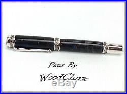 Handmade Pine Cone Writing Rollerball Or Fountain Pen Beautiful SEE VIDEO 961a