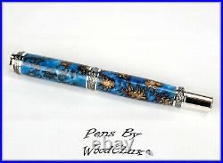 Handmade Stunning Mini Pine Cones Rollerball Or Fountain Pen ART SEE VIDEO 1185a