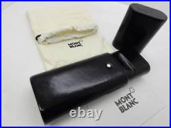 Handmade and hard to get gems Montblanc Florence black color pen pouch