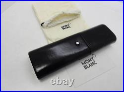 Handmade and hard to get gems Montblanc Florence black color pen pouch