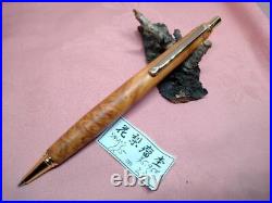 Handmade wooden mechanical pencil with a hanashi stem #915d84