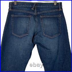 Hiroshi Kato The pen Slim 14oz Selvedge Jeans Mens Size 32 Jett Indigo denim