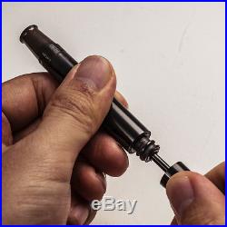 LIMITED Japanese HANDMADE Ebonite Urushi Retractable Capless Safety Fountain Pen