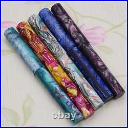 LIY Acrylic Resin Fountain Pen with Gift Box & Pen Pouch Handmade Collection Pen