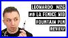 Leonardo Momento Zero Grande 8 La Fenice Nib Fountain Pen Review 4k