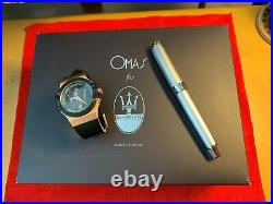 Maserati Omas Limited Edited Fountain Pen & Maserati Quartz Watch