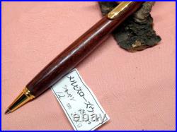 Melvis Rosewood Wooden Shaft Handmade Wooden One Piece Mechanical Pencil #c22862