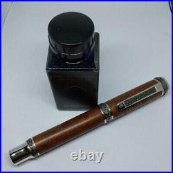 Natural wood/teak handmade fountain pen