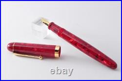 New Color Onishi Seisakusho Handmade Fountain Pen Red