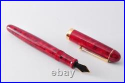 New Color Onishi Seisakusho Handmade Fountain Pen Red