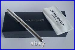 New Danish Georg Jensen Silver 925 Handmade Fountain Pen 9L 150203 w Box