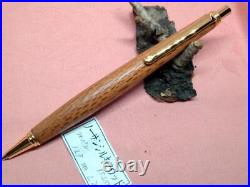 Northern silky wood wooden shaft handmade wooden mechanical pencil #51a03b